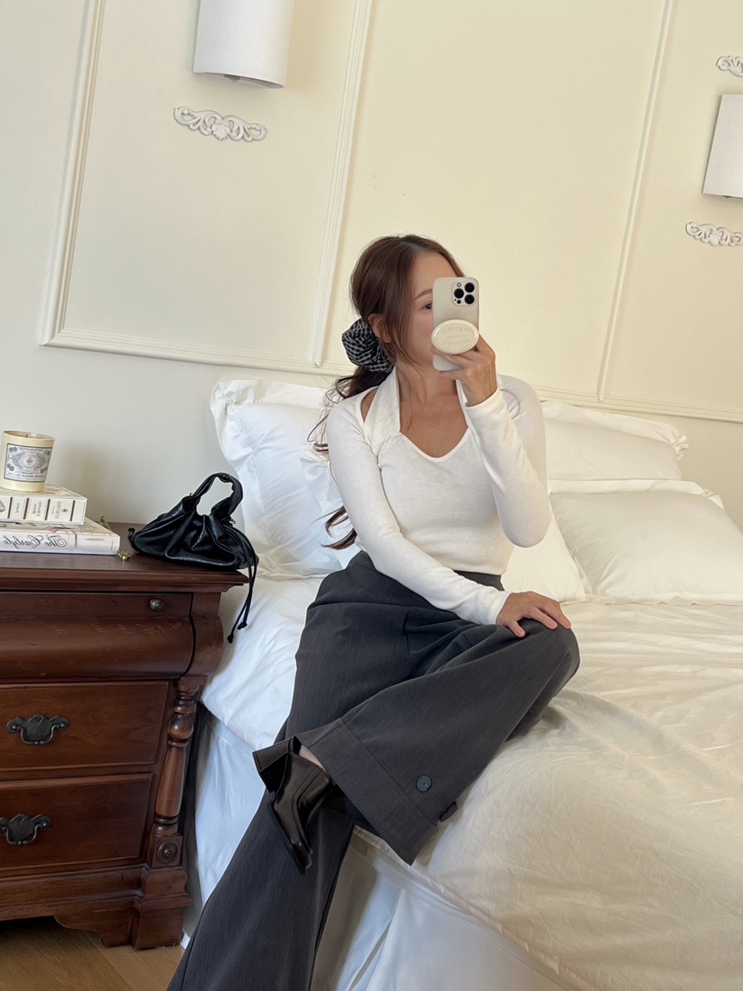 BOLD韓國代購㊣女士新款職業25秋冬時尚人氣休閑熱賣長袖T恤BOLD長袖T恤