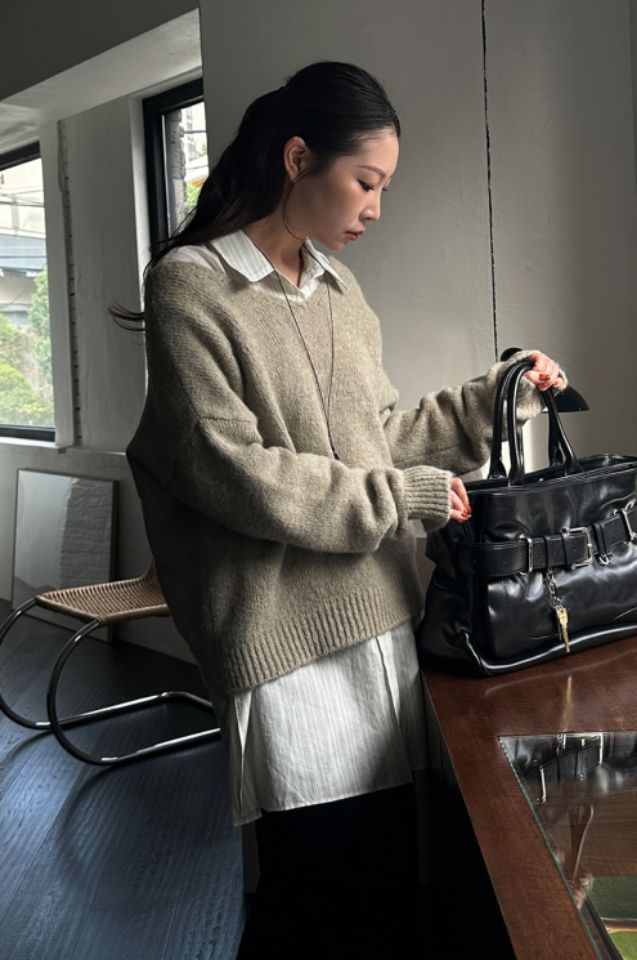 LIVE FOREVER韓國代購㊣女士新品職業時尚人氣休閑襯衫蕾絲衫LIVE FOR_EVER襯衫/蕾絲衫