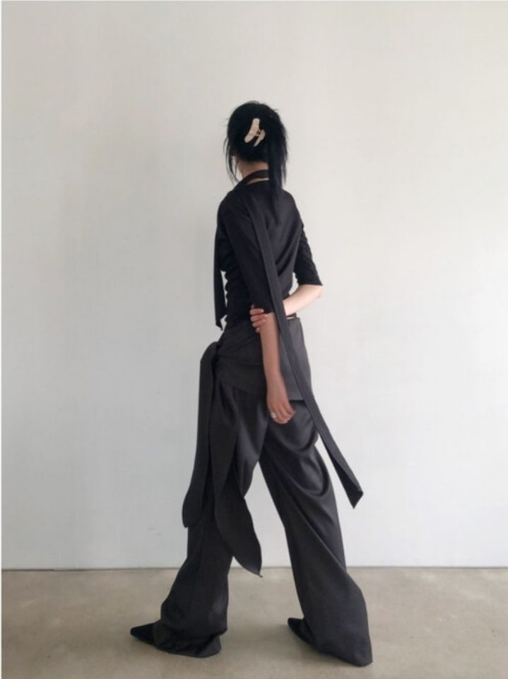 LIVE FOREVER韓國直郵㊣女裝新款職業休閑人氣時尚熱賣休閑褲LIVE FOR_EVER休閑褲