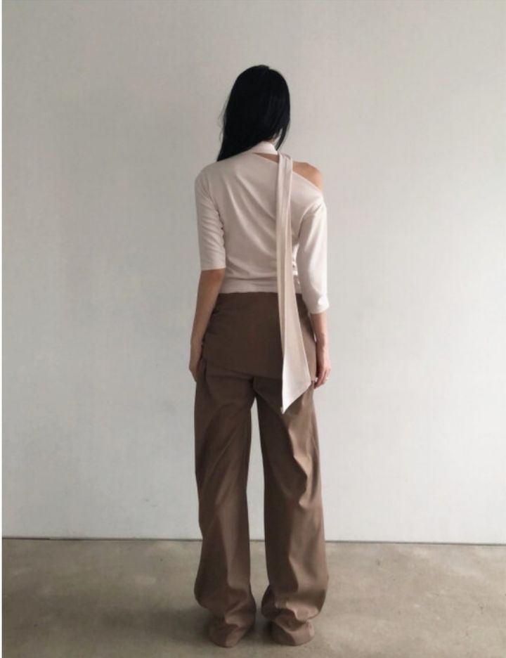 LIVE FOREVER韓國直郵㊣女裝新款職業休閑人氣時尚熱賣休閑褲LIVE FOR_EVER休閑褲