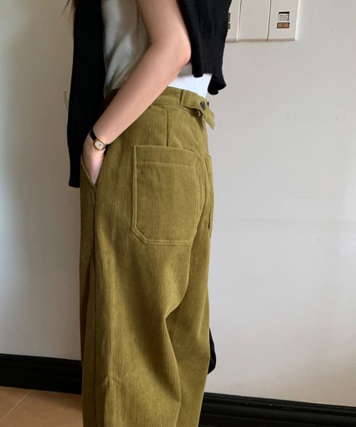 LIVE FOREVER東大門㊣代購女裝新品職業推薦人氣熱賣休閑褲LIVE FOR_EVER休閑褲