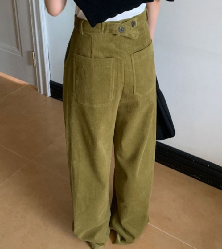 LIVE FOREVER東大門㊣代購女裝新品職業推薦人氣熱賣休閑褲LIVE FOR_EVER休閑褲