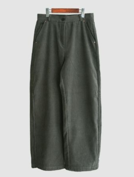 LIVE FOREVER東大門㊣代購女裝新品職業推薦人氣熱賣休閑褲LIVE FOR_EVER休閑褲圖色1