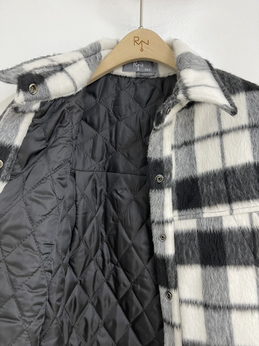 REIZ東大門㊣實拍女士新品職業人氣休閑時尚短款大衣馬海毛REIZ短款大衣