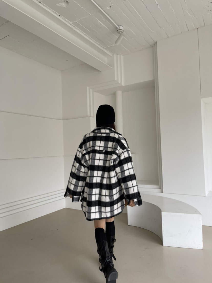 REIZ東大門㊣實拍女士新品職業人氣休閑時尚短款大衣馬海毛REIZ短款大衣