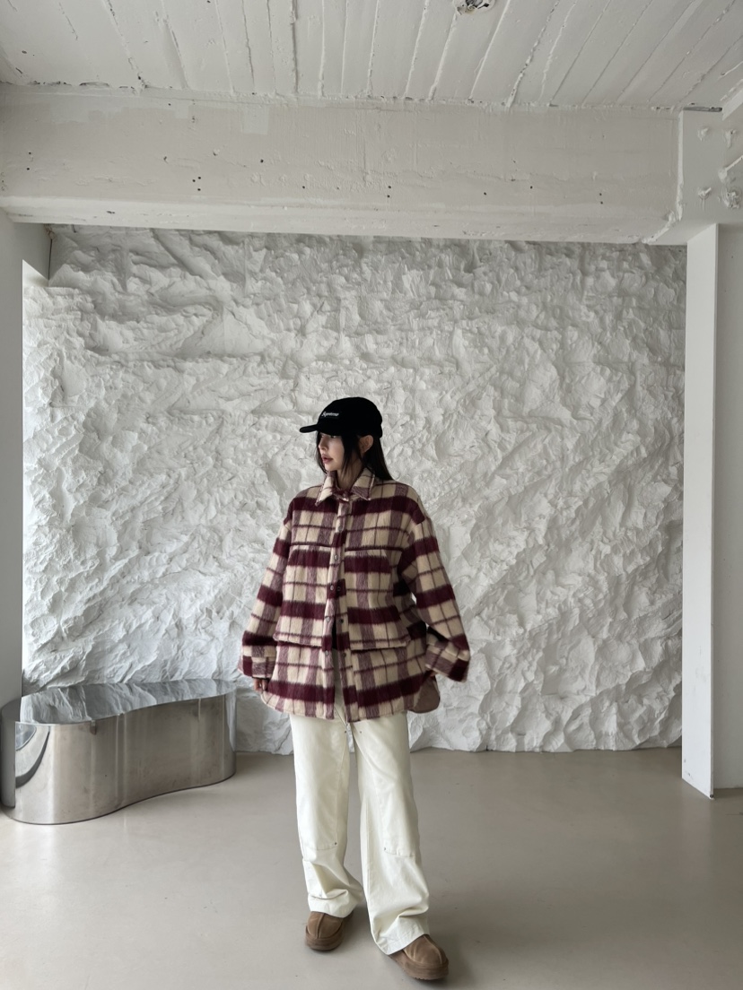 REIZ東大門㊣實拍女士新品職業人氣休閑時尚短款大衣馬海毛REIZ短款大衣