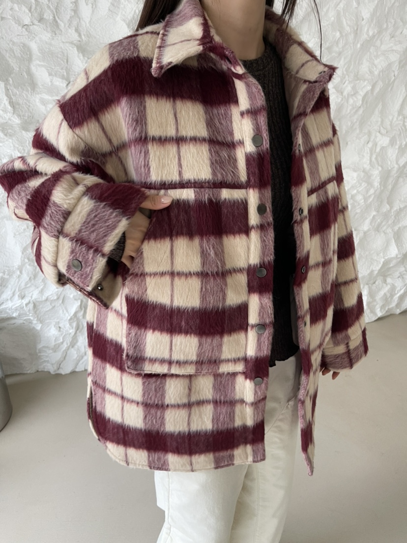 REIZ東大門㊣實拍女士新品職業人氣休閑時尚短款大衣馬海毛REIZ短款大衣