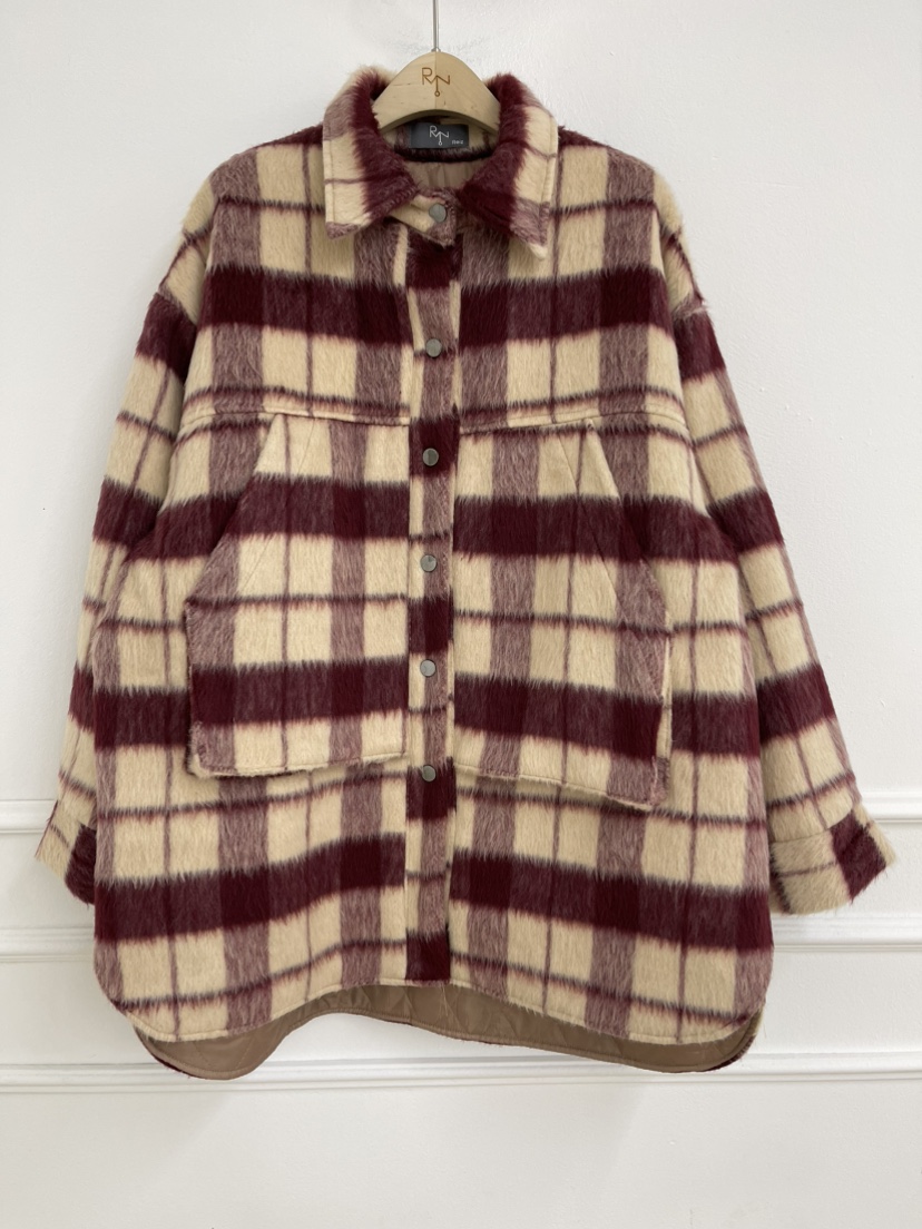 REIZ東大門㊣實拍女士新品職業人氣休閑時尚短款大衣馬海毛REIZ短款大衣圖色2