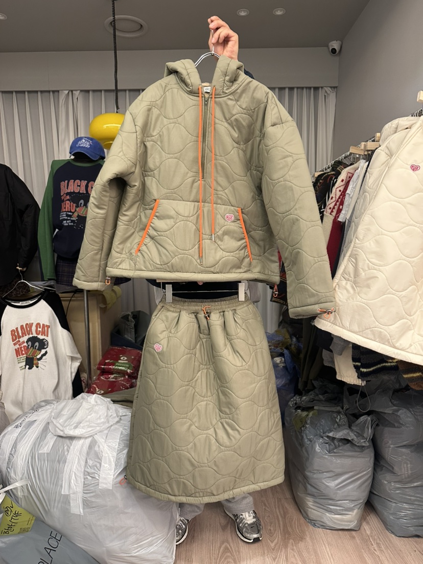 ARCHIVE-P韓國直郵㊣女裝新款人氣25秋冬職業休閑衛衣絎縫ARCHIVE-P衛衣