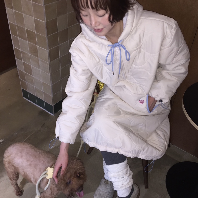 ARCHIVE-P韓國直郵㊣女裝新款人氣25秋冬職業休閑衛衣絎縫ARCHIVE-P衛衣