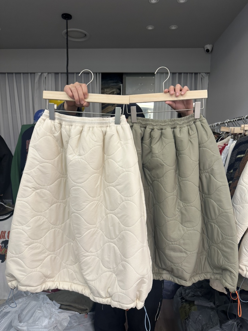 ARCHIVE-P韓國直郵㊣女裝新品熱賣25秋冬半身裙中短裙絎縫ARCHIVE-P半身裙/中短裙