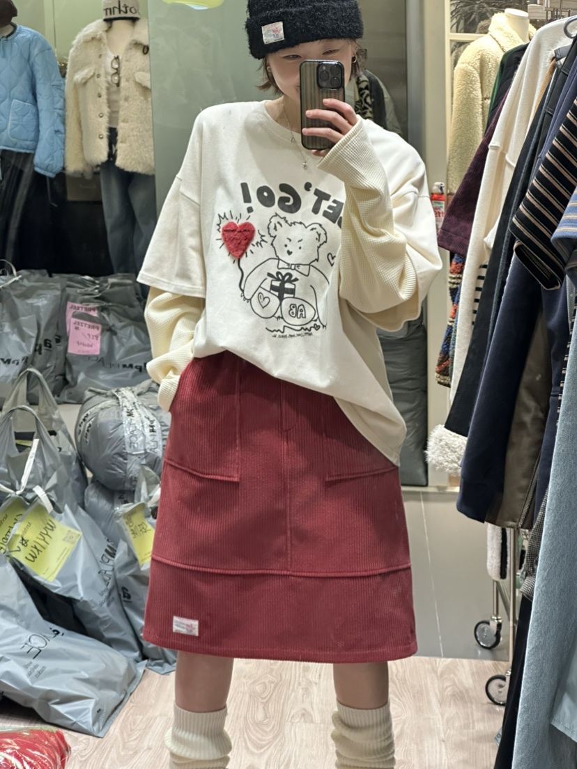 ARCHIVE-P東大門㊣實拍女士新款時尚休閑職業半身裙中短裙ARCHIVE-P半身裙/中短裙