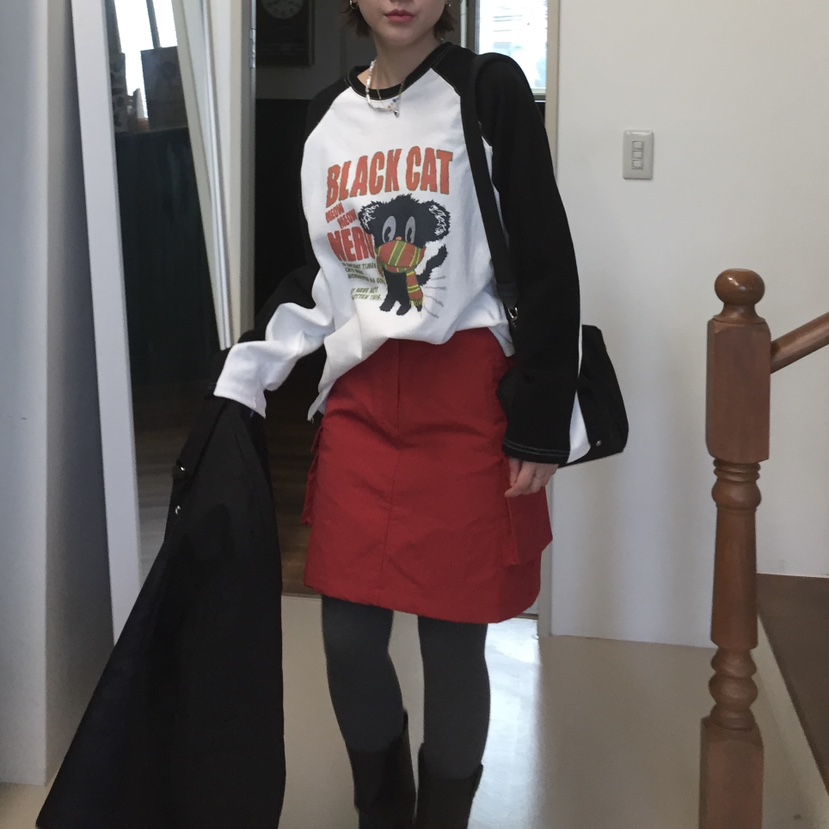 ARCHIVE-P韓國代購㊣女士新款職業25秋冬時尚短裙泰迪熊填充ARCHIVE-P短裙