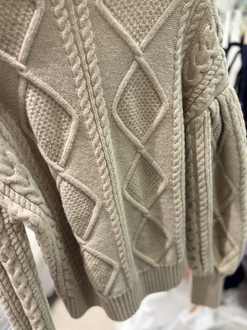 AWESOME-L東大門㊣實拍女裝新品職業推薦25秋冬時尚針織衫AWESOME-L針織衫