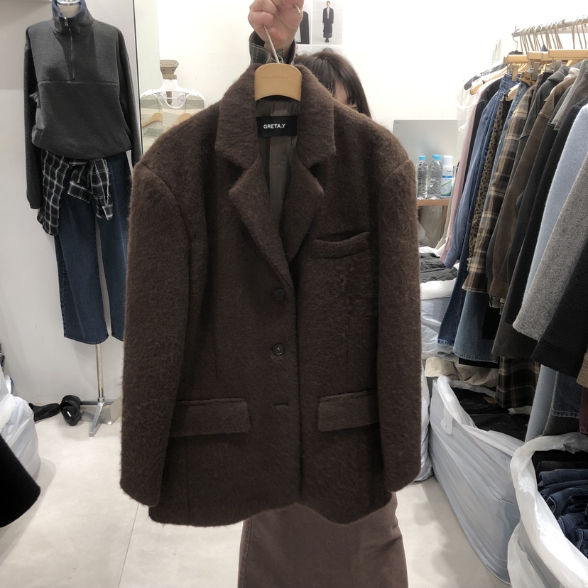 ANN MARGRET韓國代購㊣女士新款休閑夾克GRETA.Y夾克圖色2