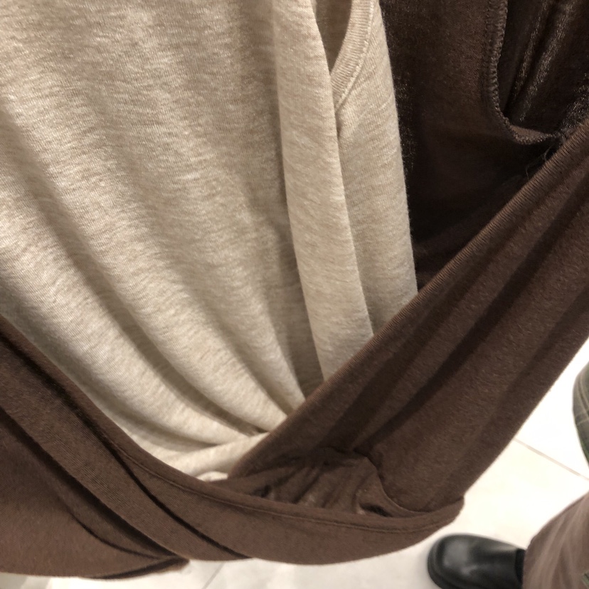 ANN MARGRET韓國代購㊣女裝新款25秋冬長袖T恤假兩件GRETA.Y長袖T恤