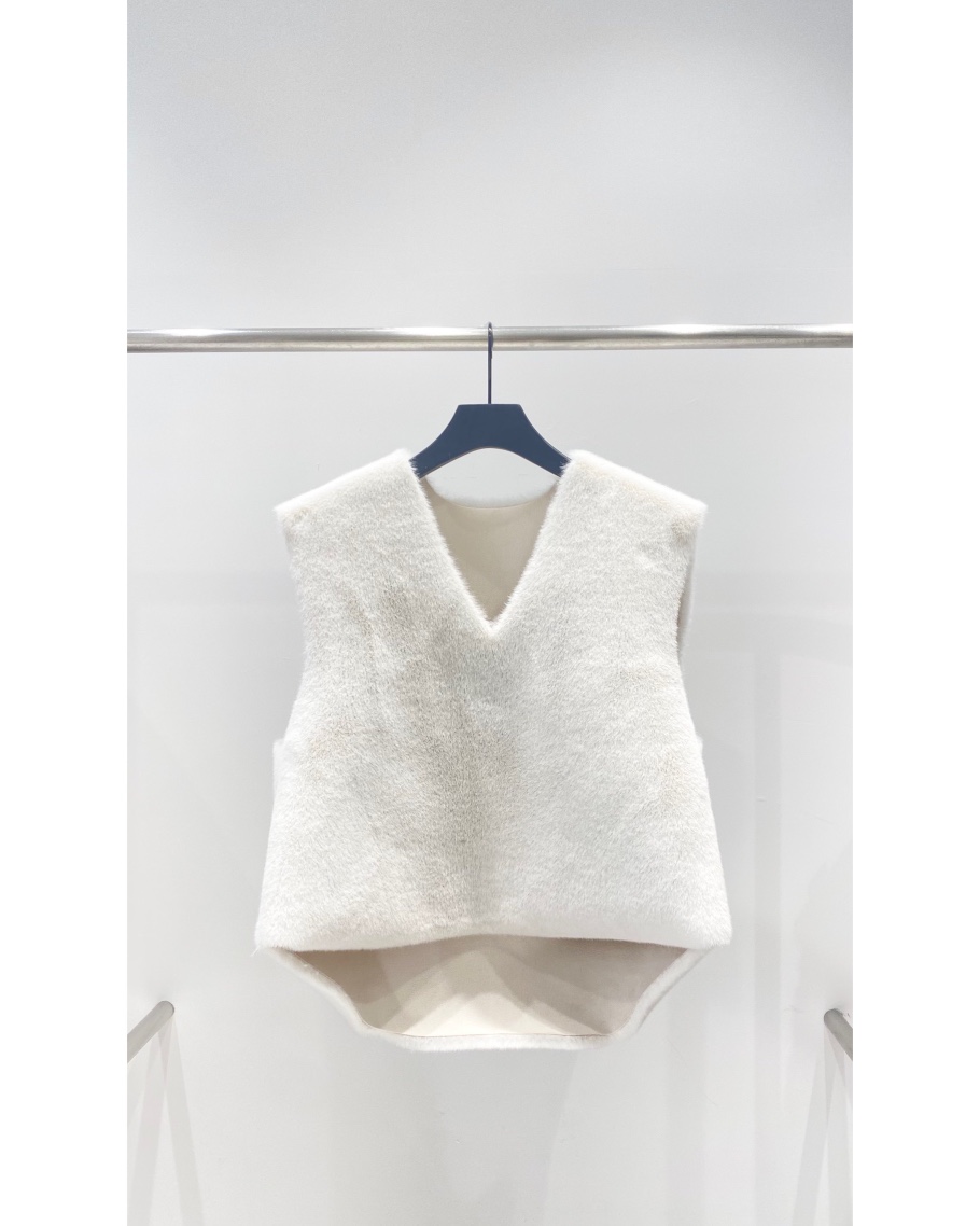 JANIE/NIA東大門㊣直郵女裝新款休閑推薦時尚吊帶背心皮草JANIE/NIA吊帶/背心圖色1