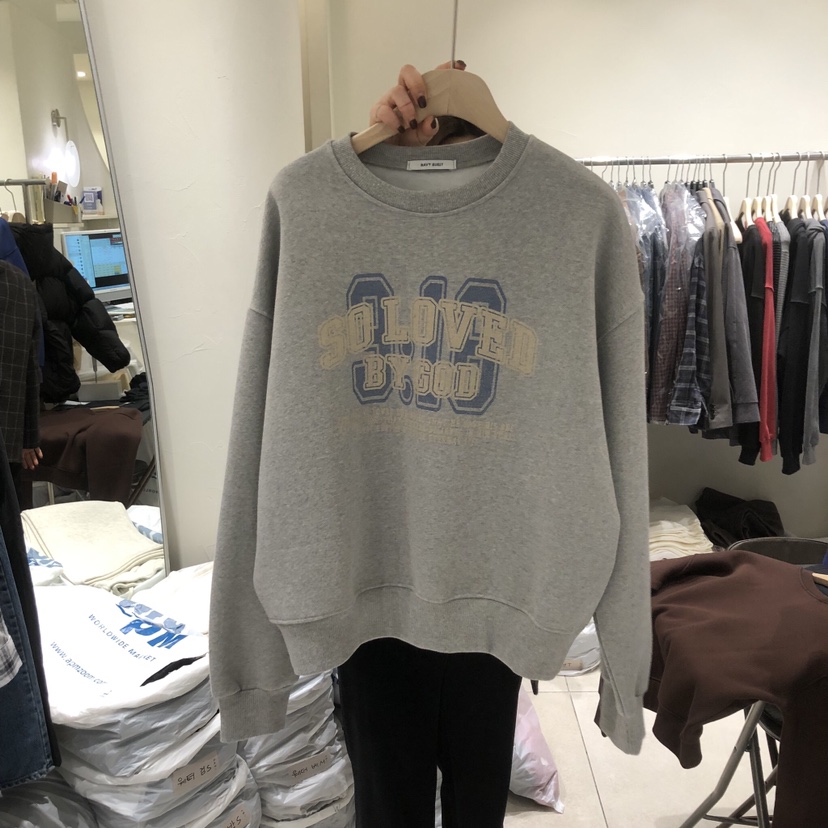 NAVYBURST東大門㊣直郵女士新款25秋冬人氣推薦休閑衛衣加絨NAVY BURST衛衣圖色3