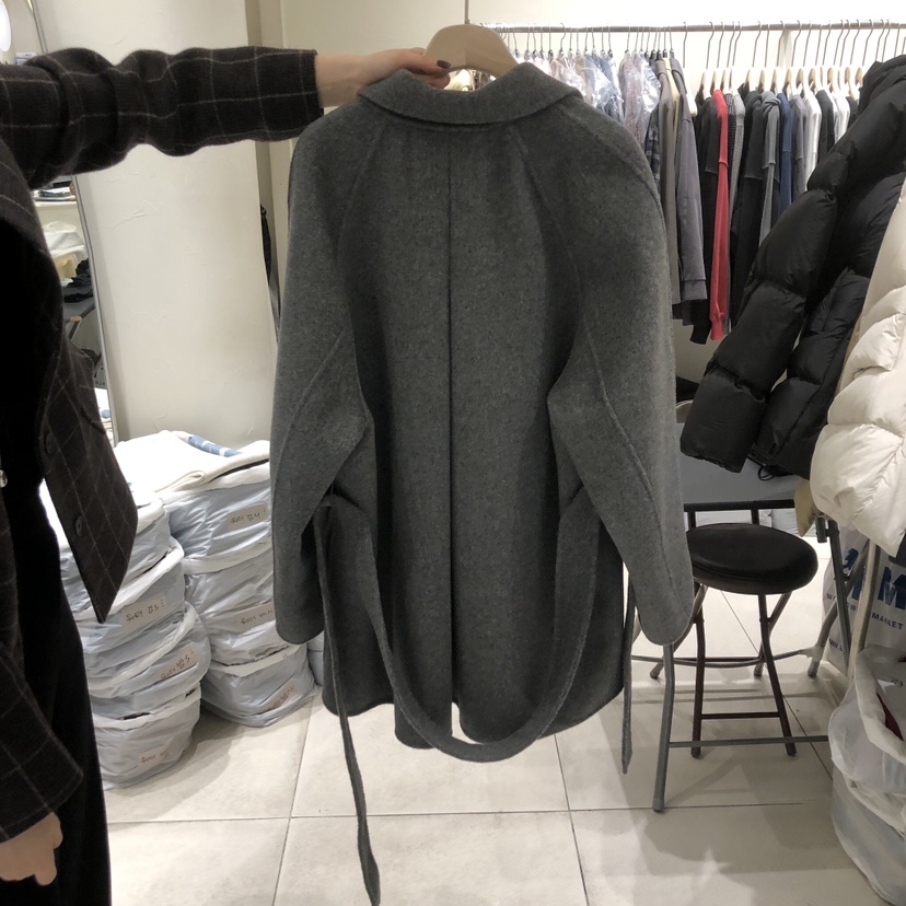 NAVYBURST東大門㊣代購女士新款時尚休閑25秋冬人氣短款大衣NAVY BURST短款大衣