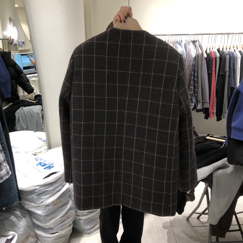 NAVYBURST韓國直郵㊣女士新品人氣熱賣休閑25秋冬職業夾克羊毛NAVY BURST夾克