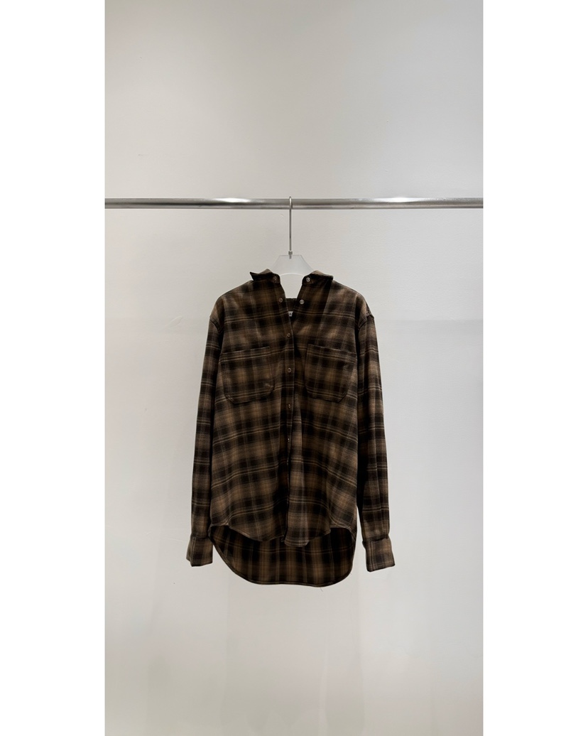 JANIE/NIA東大門㊣直郵女裝新款休閑人氣熱賣襯衫蕾絲衫格子JANIE/NIA襯衫/蕾絲衫圖色1