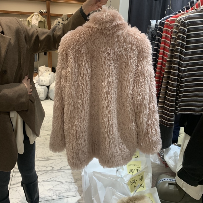 LOVE SOME東大門㊣代購女士新品人氣休閑熱賣25秋冬短款大衣LOVE SOME短款大衣