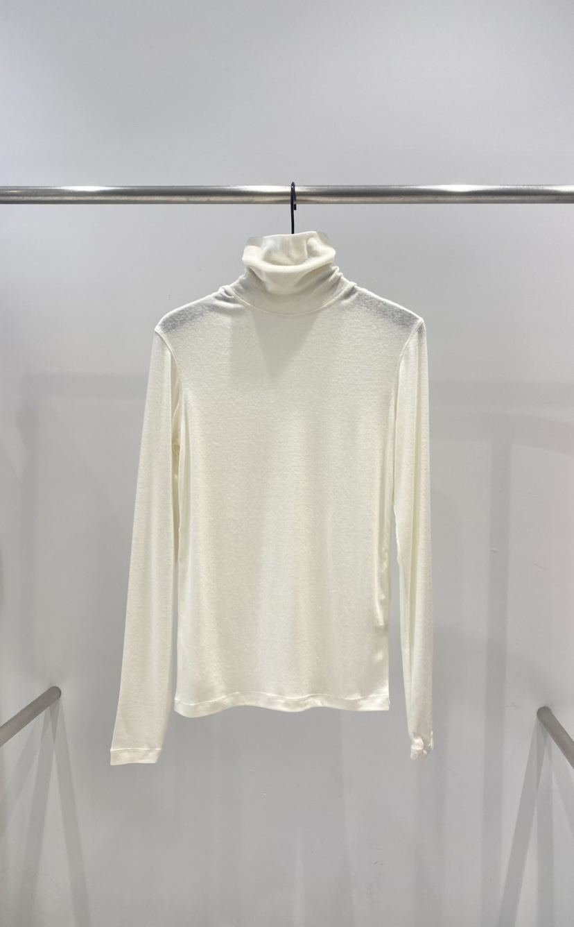 JANIE/NIA韓國直郵㊣女士新款時尚熱賣25秋冬人氣長袖T恤高領JANIE/NIA長袖T恤圖色1