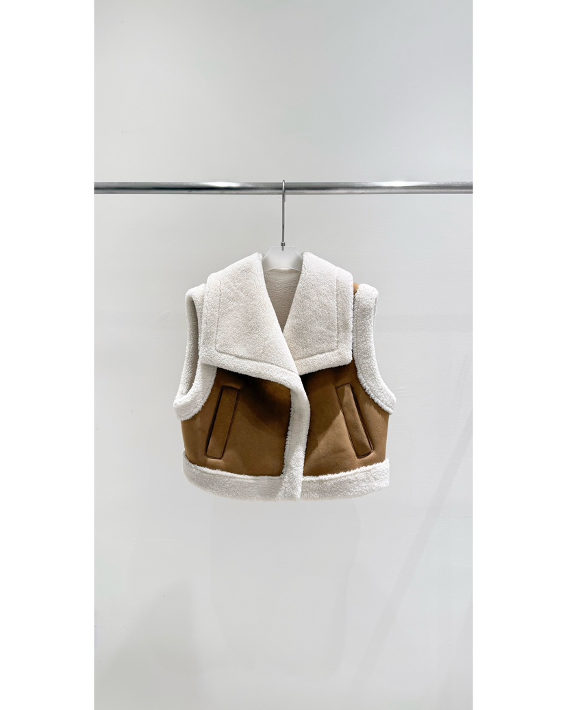 JANIE/NIA韓國直郵㊣女裝新款人氣熱賣職業休閑25秋冬馬甲JANIE/NIA馬甲圖色1