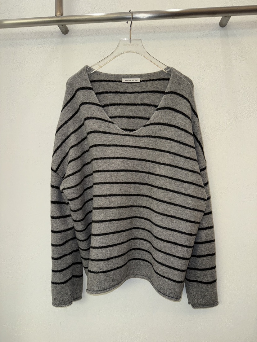 MOST OF ALL U東大門㊣實拍女裝新品推薦人氣25秋冬毛衣MOST OF ALL U毛衣圖色1