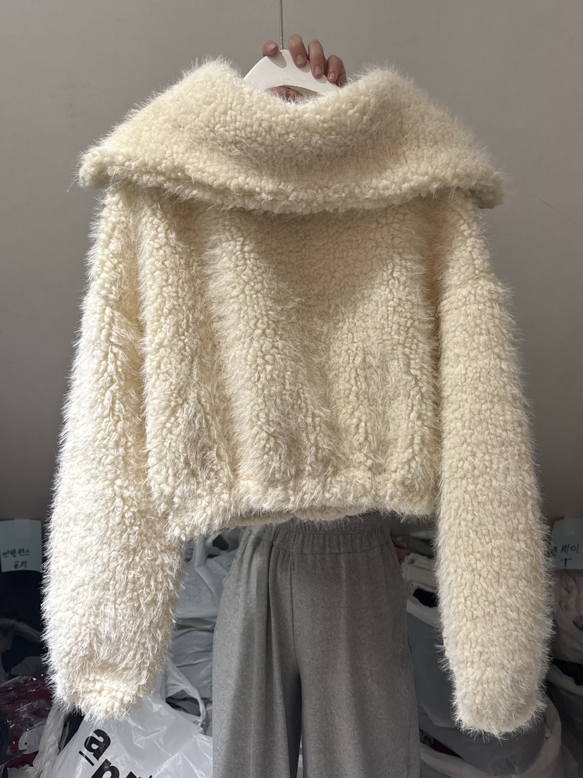 BELITA-L韓國代購㊣女士新款熱賣推薦人氣25秋冬職業夾克毛絨BELITA-L夾克