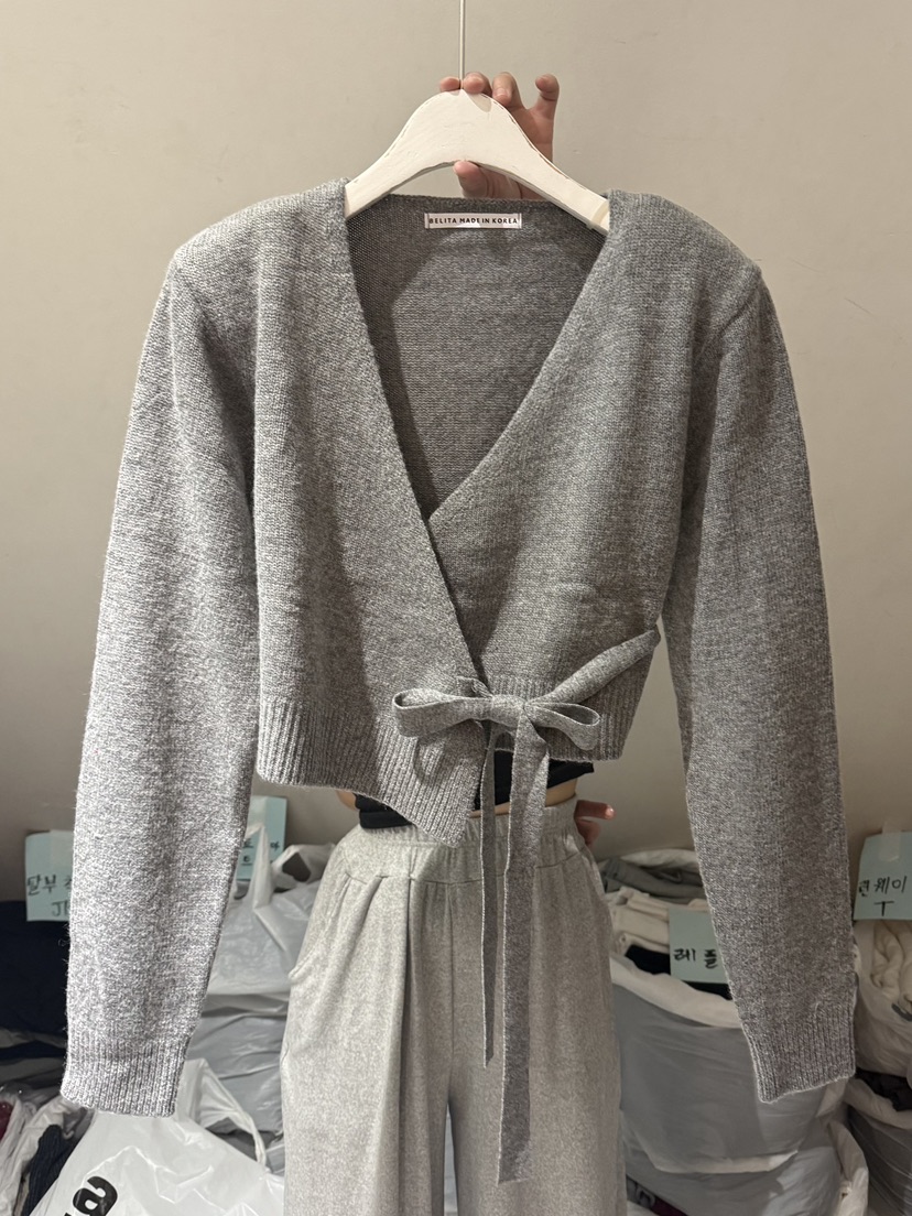 BELITA-L韓國直郵㊣女裝新款推薦25秋冬休閑時尚針織衫羊毛衫BELITA-L針織衫圖色2