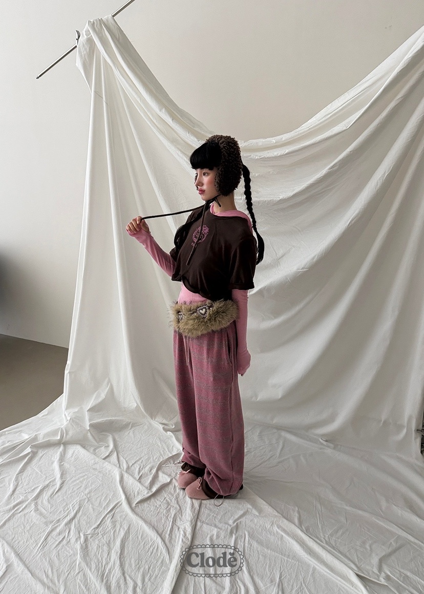 CLODE韓國直郵㊣女裝新款推薦熱賣人氣時尚休閑25秋冬休閑褲CLODE休閑褲