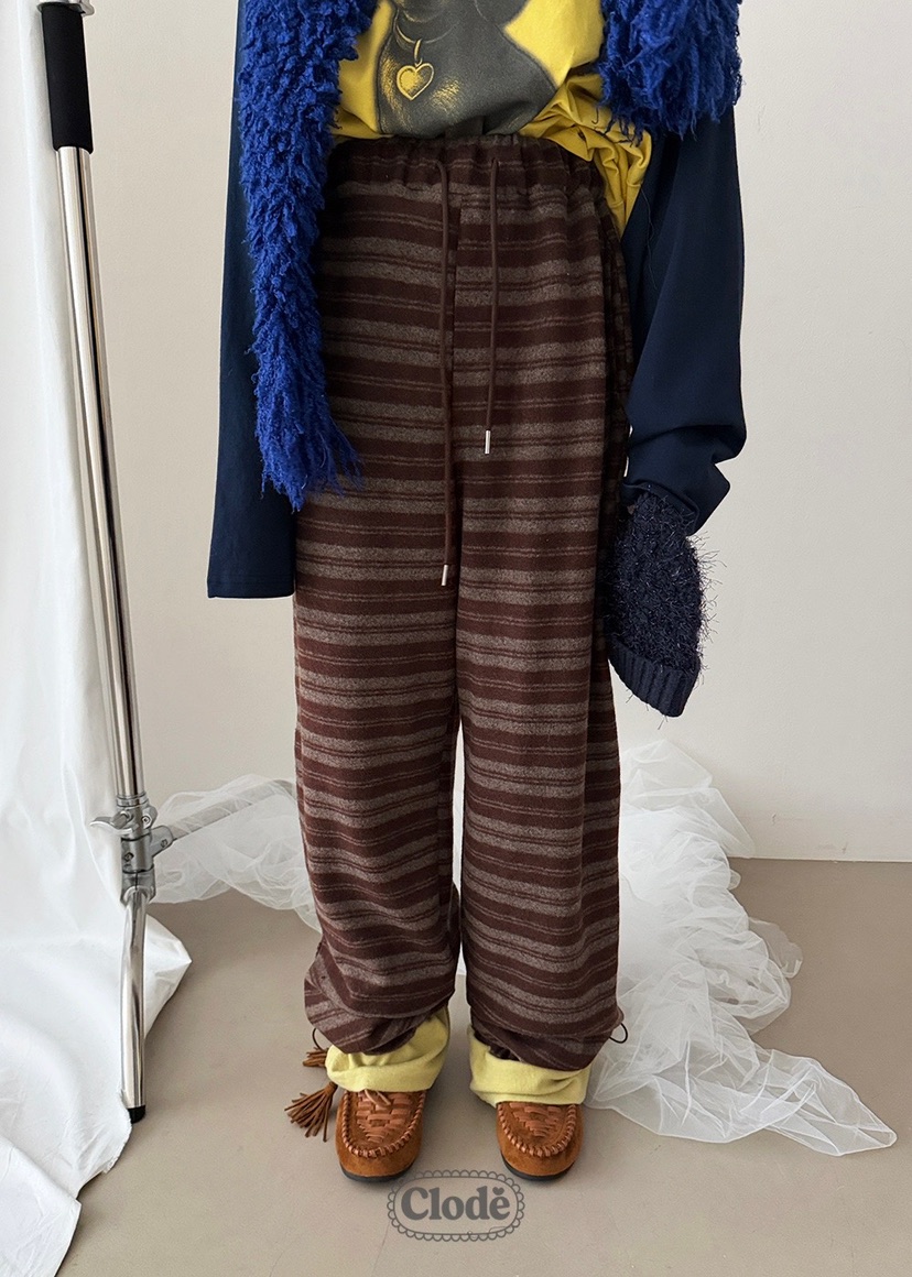 CLODE韓國直郵㊣女裝新款推薦熱賣人氣時尚休閑25秋冬休閑褲CLODE休閑褲