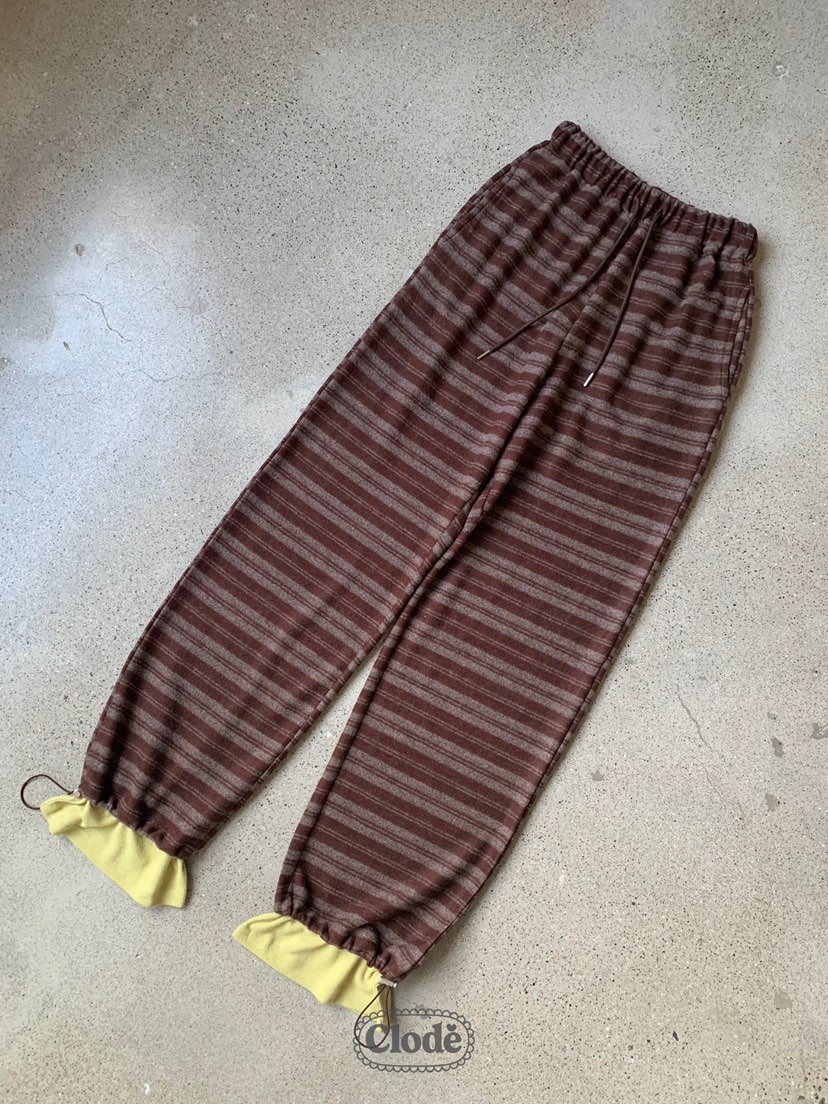 CLODE韓國直郵㊣女裝新款推薦熱賣人氣時尚休閑25秋冬休閑褲CLODE休閑褲圖色1