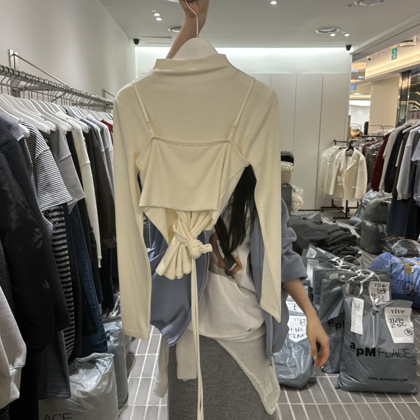 VIVE東大門㊣代購女裝新款推薦25秋冬套裝安哥拉兩件套羊毛VIVE套裝