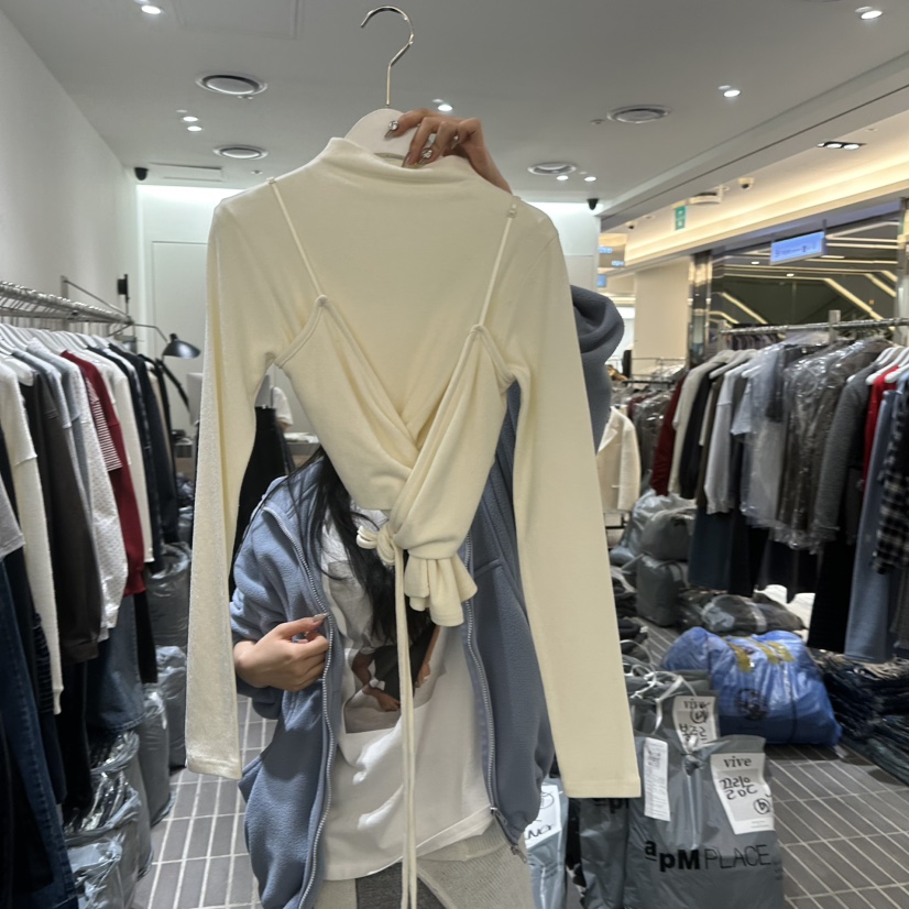 VIVE東大門㊣代購女裝新款推薦25秋冬套裝安哥拉兩件套羊毛VIVE套裝圖色1