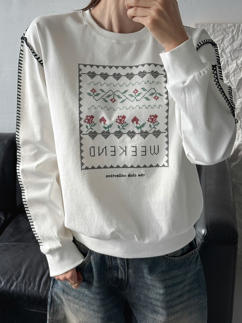 IAAN韓國代購㊣女士新款休閑熱賣人氣時尚25秋冬職業推薦衛衣iaAn衛衣