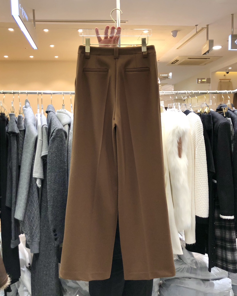 WORK SHOP韓國直郵㊣女裝新品熱賣推薦人氣25秋冬休閑休閑褲Work_shop休閑褲