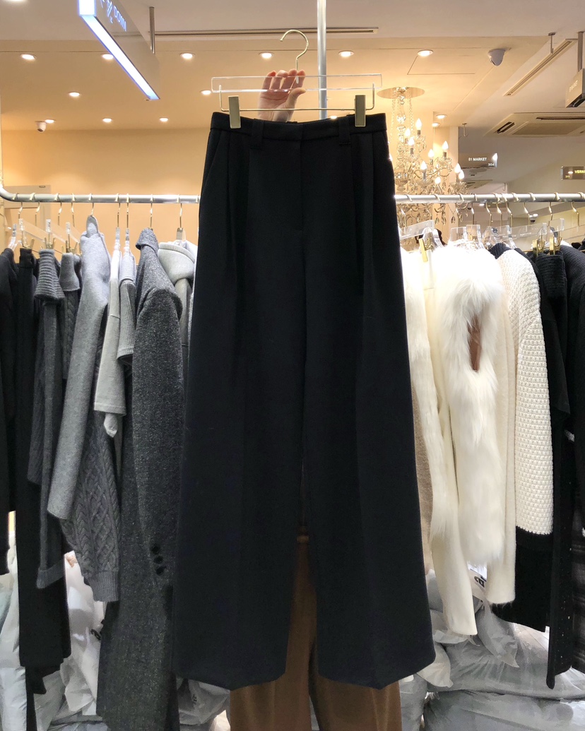 WORK SHOP韓國直郵㊣女裝新品熱賣推薦人氣25秋冬休閑休閑褲Work_shop休閑褲圖色2