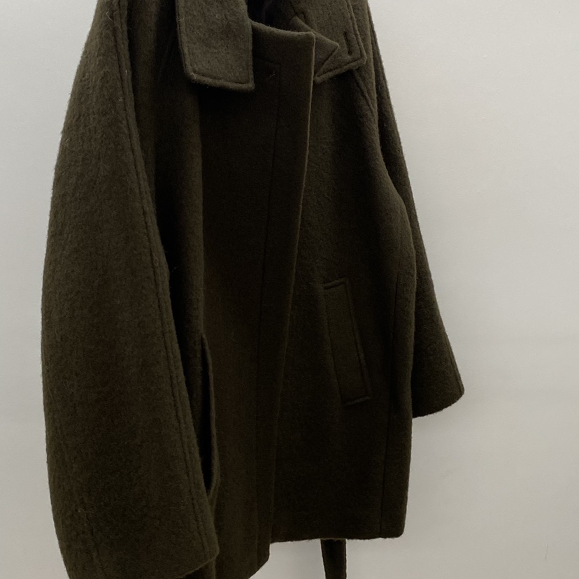 ID東大門㊣直郵女裝新款人氣職業時尚推薦25秋冬休閑短款大衣ID短款大衣