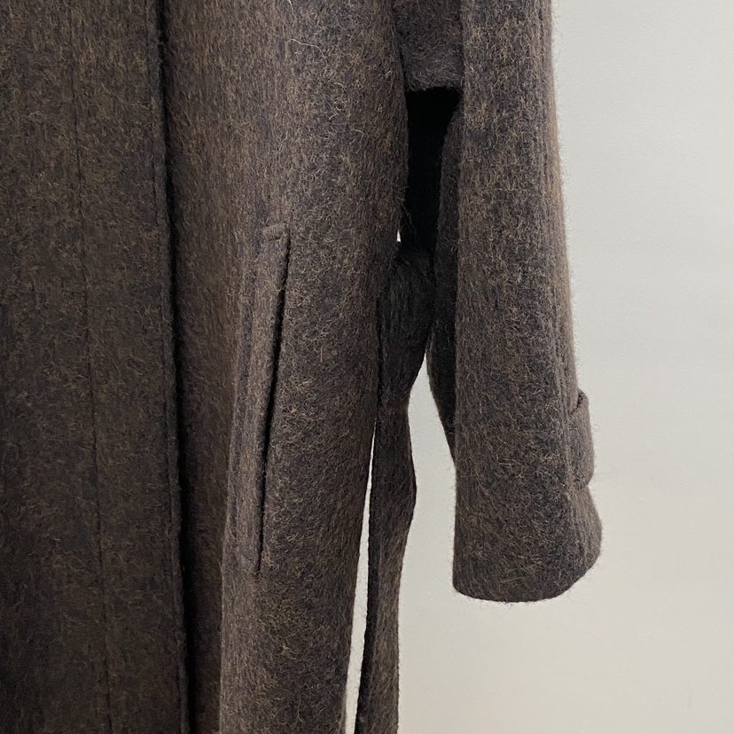 ID東大門㊣實拍女士新品推薦人氣職業時尚25秋冬中長款大衣羊毛ID中長款大衣