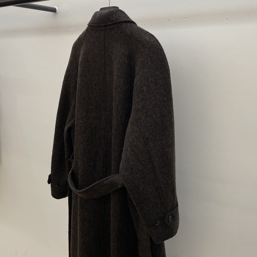 ID東大門㊣實拍女士新品推薦人氣職業時尚25秋冬中長款大衣羊毛ID中長款大衣