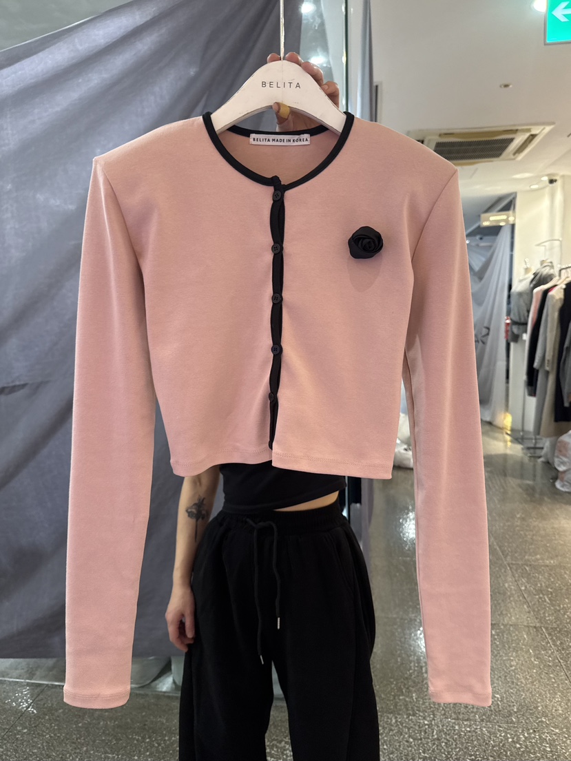 BELITA-L東大門㊣直郵女裝新款時尚25秋冬推薦職業休閑針織衫BELITA-L針織衫圖色2