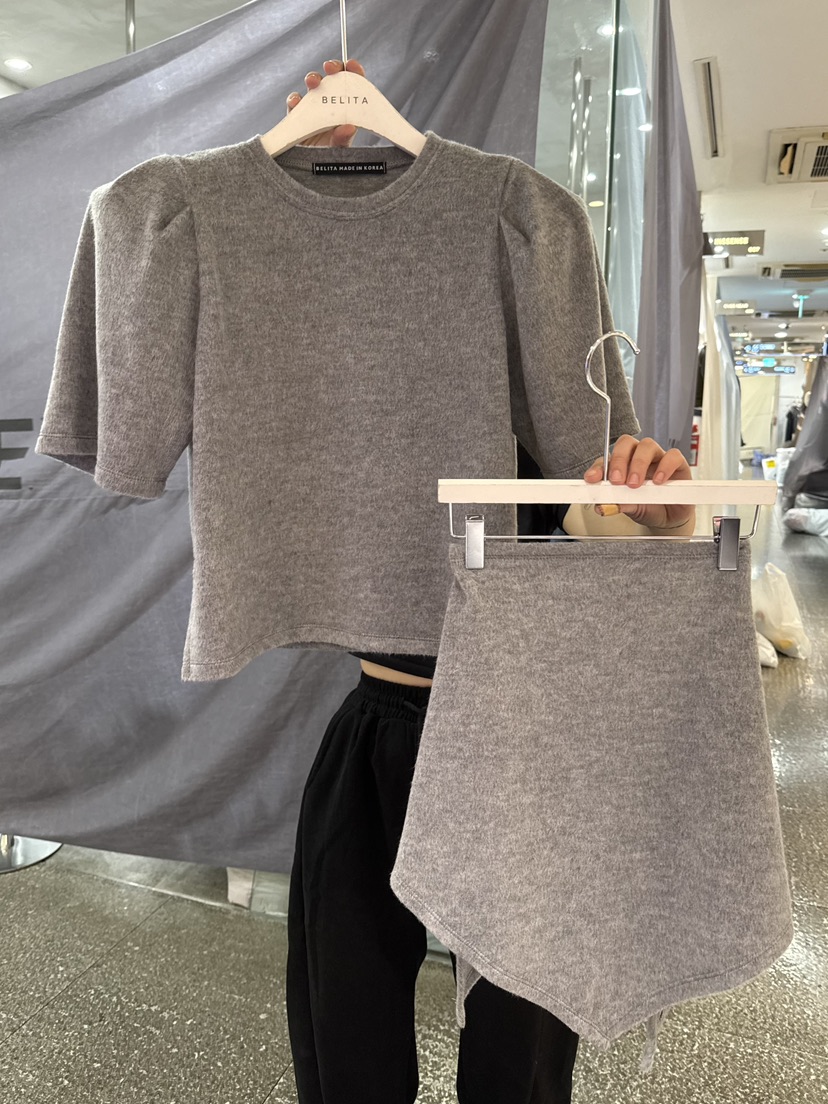BELITA-L東大門㊣代購女裝新品熱賣休閑推薦時尚25秋冬套裝套裝BELITA-L套裝圖色2