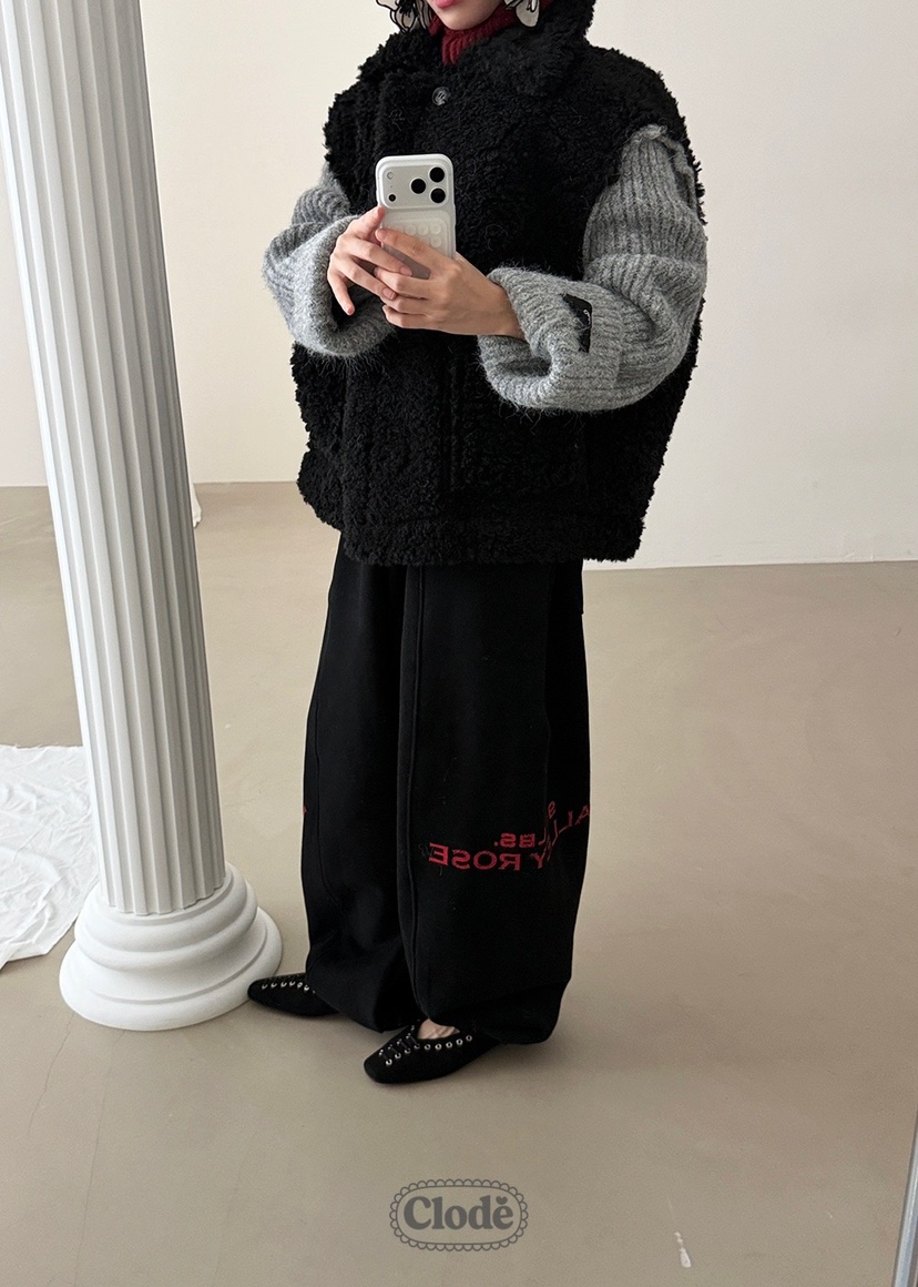 CLODE韓國直郵㊣女裝新品時尚25秋冬熱賣職業人氣夾克兩面可穿CLODE夾克