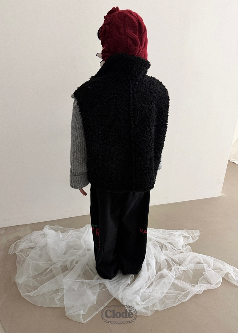 CLODE韓國直郵㊣女裝新品時尚25秋冬熱賣職業人氣夾克兩面可穿CLODE夾克