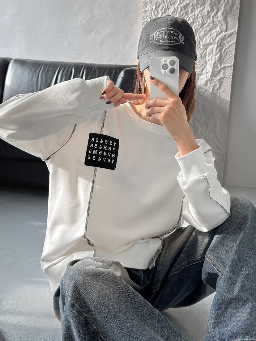 IAAN韓國直郵㊣女裝新款25秋冬休閑人氣時尚職業推薦衛衣口袋iaAn衛衣