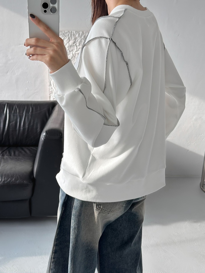 IAAN韓國直郵㊣女裝新款25秋冬休閑人氣時尚職業推薦衛衣口袋iaAn衛衣