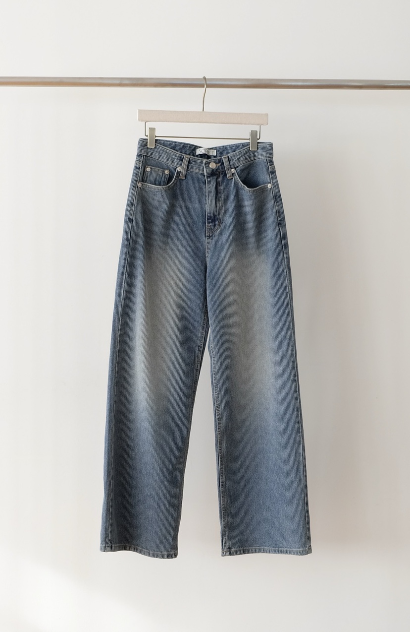 SORBET東大門㊣實拍女裝新品熱賣真品推薦人氣25秋冬牛仔褲SORBET/flat white牛仔褲圖色1