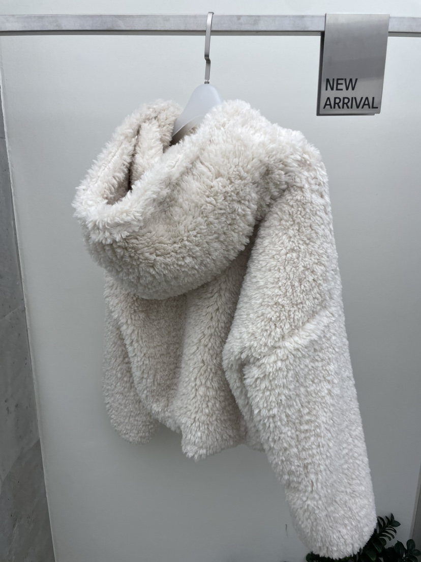 GLITTER韓國直郵㊣女士新品休閑推薦時尚熱賣25秋冬短款大衣GLITTER短款大衣